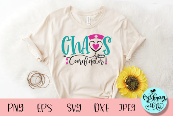 Chaos Coordinator SVG: Graphics for T-Shirt Designs