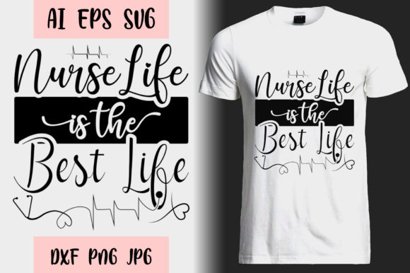 Nurse SVG Design: Graphics for T-Shirt Designs