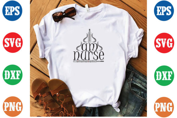 Nurse SVG Design: Graphics for T-Shirt Designs