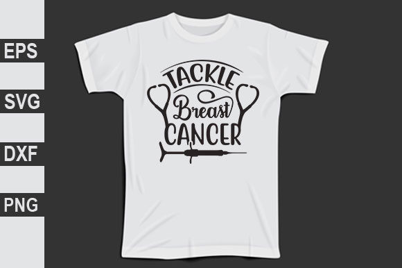 Nurse SVG: Tackle Breast Cancer Graphics for Tees