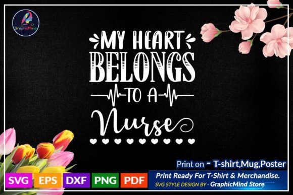 Nursing Lover Graphics for Crafts & Branding