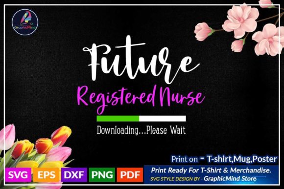 Nursing Print Graphics for Crafts