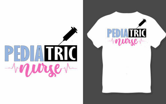 Pediatric Nurse SVG: Graphics for T-Shirt Designs