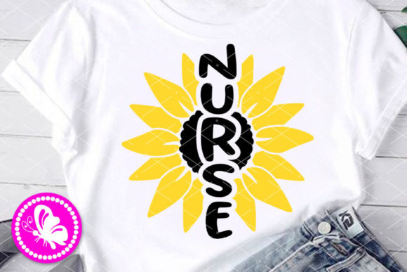 Sunflower Nurse Graphics & Illustrations Review